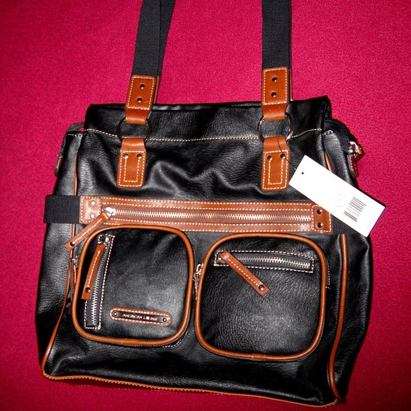 American Living Handbags - American Living Leather Tote Bag "New"